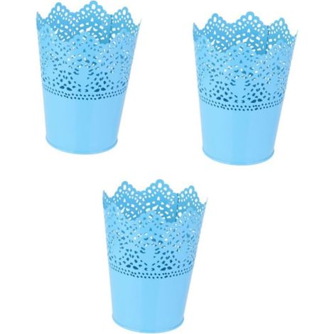 3 Pièces Décoration De Bureau Décor Rétro Dessus De Bureau Décor à La Maison Rustique Décor De Table Décoration D'intérieur Pot De Fleur Pots De Fleurs Vase Plante Ancien (1/5)