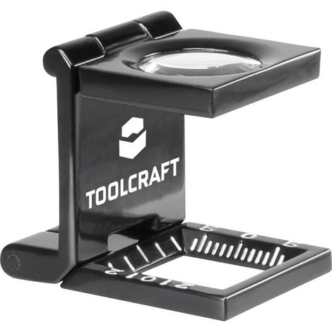TOOLCRAFT 1505088 Fadenzähler Vergrößerungsfaktor: 10 x Linsengröße: (Ø) 14 mm