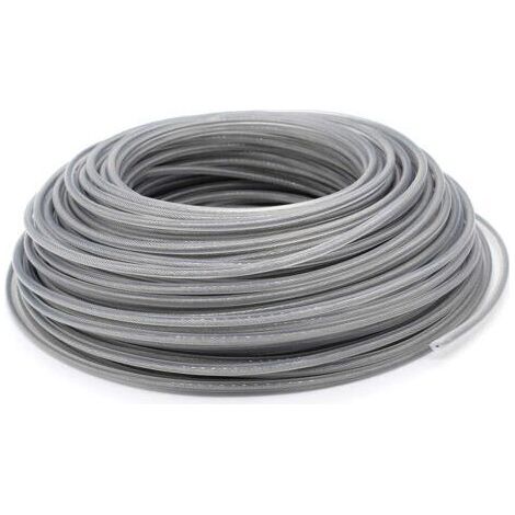 Fil pour débroussailleuse 3,0 mm – Longueur 70 m – Nylon et fil d'acier – Compatible têtes de coupe 2/4 lignes (1/5)