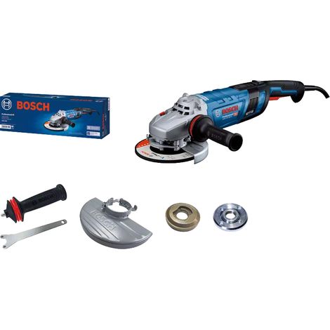 Bosch – Meuleuse d'angle 2800 W 230 mm – Moteur sans charbon – KickBack Control – Pour métal et béton – 6018G1100