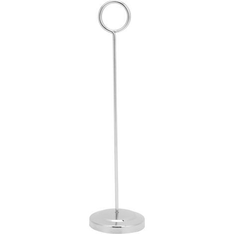 Table Number Holder Silver Multipurpose Durable Sturdy Name Card Clips for Wedding Party Office