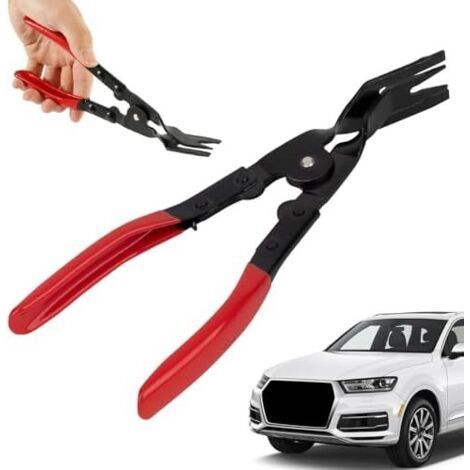 Pince De Retrait Clips – Extracteur Réparation Carrosserie Automobile Outil Fixation Acier Au Carbone. Dissolvant Garniture. Pour Le Remplacement D'installation Rembou - (1/5)