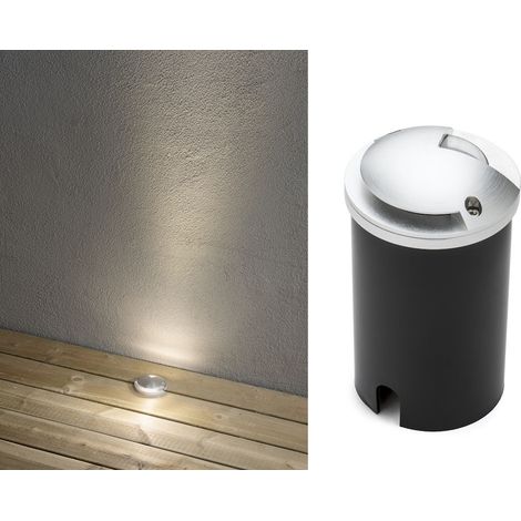 LED Bodeneinbaustrahler, Ø 8,8 cm, 200Lm, IP65, belastbar bis 500kg (1/5)
