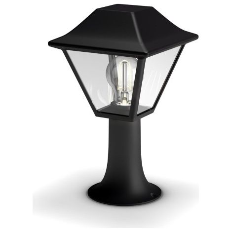 Sobremuro alpenglow negro philips ip 44 sin bombilla