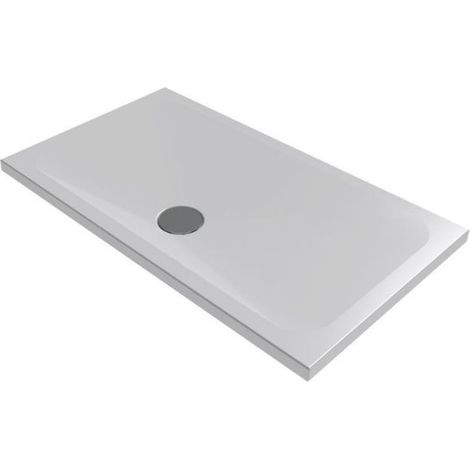 Piatto doccia 70x120 h.4 in ceramica bianco opaco Rapid di (1/5)
