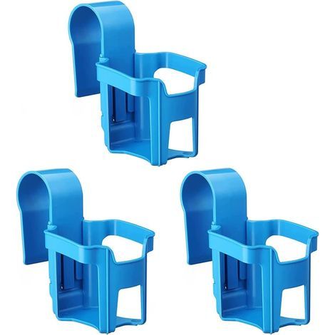 3-teiliges Pool-Becherhalter-Set, abnehmbarer Getränkehalter für den Poolbereich, hängender Pool-Becherhalter, Poolzubehör, für sommerliche Poolpartys und Strand (1/5)
