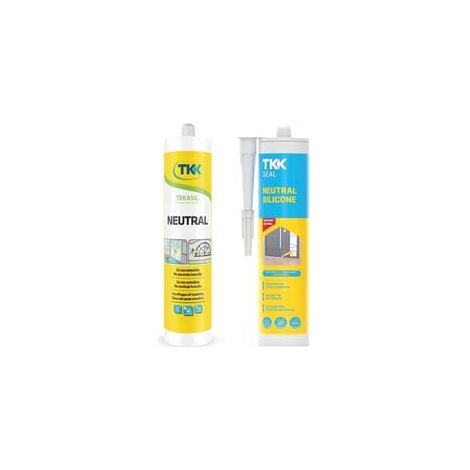 SILICONE SEAL NEUTRAL PER EDILIZIA E SERRAMENTI- - ml.300 marrone RAL8017 - 4 pezzi TKK