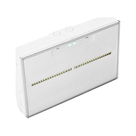 Bloc Autonome d'Eclairage de Sécurité ZEMPER - Eco SATI IP44 LED - Blanc