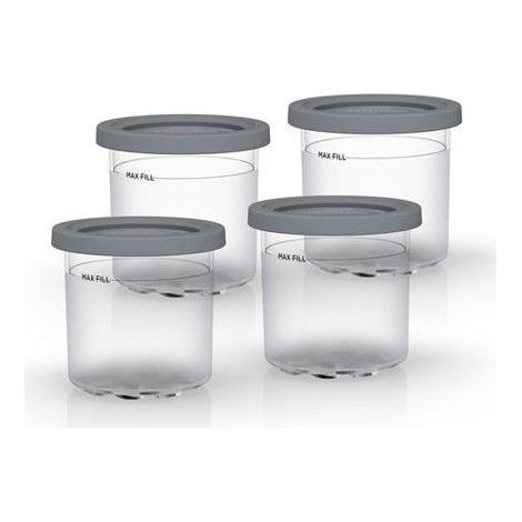 Ninja CREAMI NC300EU Juego de 4 Tarros Gris 470 ml (1/5)