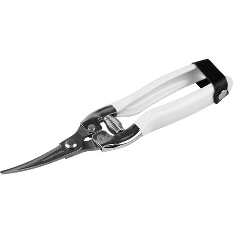 Sécateur à bourgeons avec manche en aluminium, acier inoxydable, 190 mm, 4 mm (1/4)