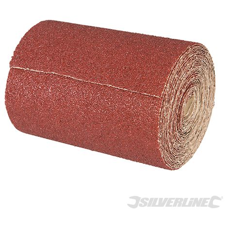 Silverline - Rouleau Abrasif Corindon 5 M - Grain 120, 5 M