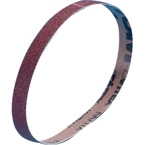 Abrasifs en bandes courtes et étroites toile KK711X 13x454 mm grain 60 en boîte de 50 - VSM IMPAVIDE