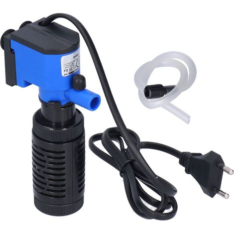 Filtre interne pour aquarium ZYM2, pompe à oxygène pour faible niveau d'eau, pour aquarium/terrarium à tortues, prise européenne 220 V - AquaFor (1/5)