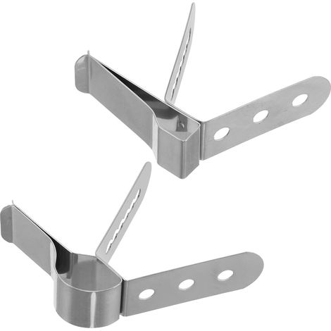 GARVALON Lot de 8 Pinces Thermomètre de Cuisson en Acier (1/5)
