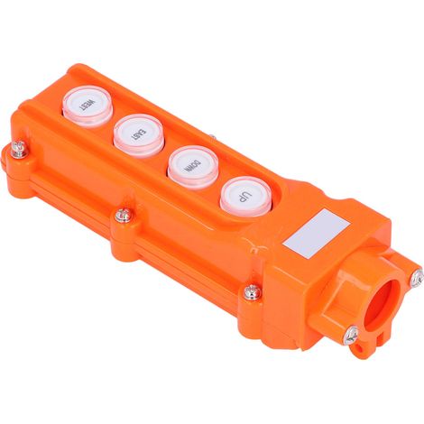 Boîtier de commande à bouton-poussoir pour palan à distance de grue, étanche à la pluie, 220 V/500 V, COB-62 (1/5)