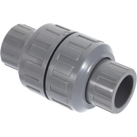 BUNTHAUS Clapet Anti-retour Unidirectionnel Pvc 25 Mm, Valve Anti-retour Pour Eau Et Liquide, Résistant Haute Température, Connexion Rapide, Plomberie Et Irrigation