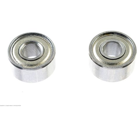 Revtec - Ball Bearing - Chrome Steel - ABEC 3 - Metal Shielded - 3X8X4 - MR693ZZ - 2 pcs