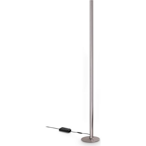 Ideal Lux Lampada da terra Dorica 1 luce LED integrato grigia metallo