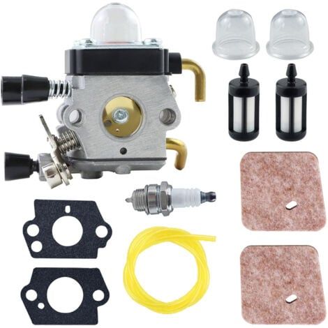 Kit carburateur STIHL FS80 pour HL75, HT70, HT75, SP85, FS85R, FS85T, FS85RX, avec filtre, bougie, joint et kit de durites