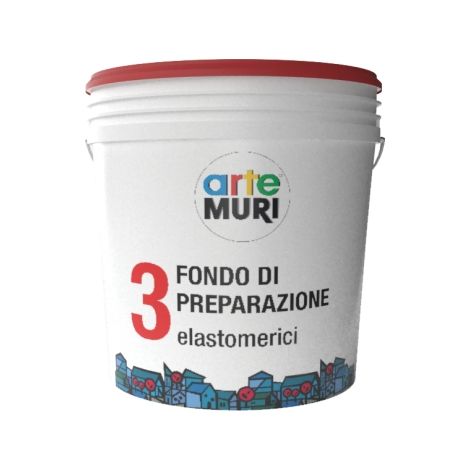 Fondo 03 bianco riempitivo elastomerico antialghe fusto lt 14