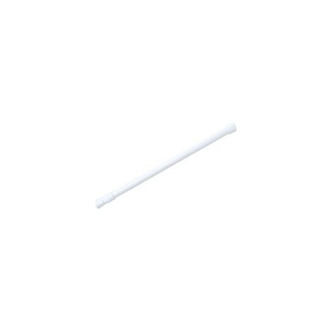 Barre de tension réglable à ressort, tringle à rideau de douche extensible, pour placard, fenêtre, tringle à rideaux, sans perçage, installation facile (1/5)
