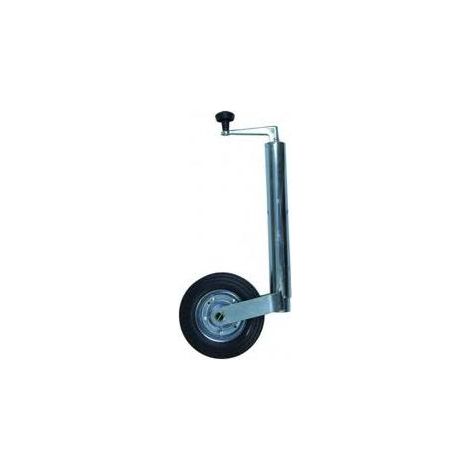 Sodise – Roue jockey jante acier 48mm – Diamètre 200mm – Charge max 150kg – Course 170mm – Type manuel (1/3)