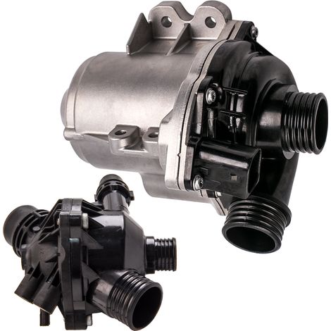 Elettropompa Acqua Acqua Di Raffreddamento Pompa Termostato per Bmw X3 X4 X5 X6 (1/5)