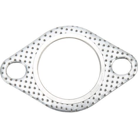 1.75-inch exhaust pipe flange gasket, 2 universal perforated steel bolts for turbo elbows and downpipes