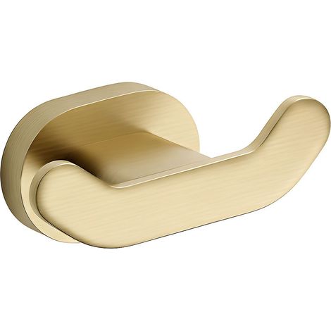 BATHROOM TOWEL HOLDER REA 105 TIL BRUSH GOLD (1/3)