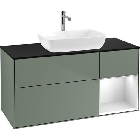 Villeroy & Boch F832MTGM Armoire sous-lavabo Finion F83 (1/2)