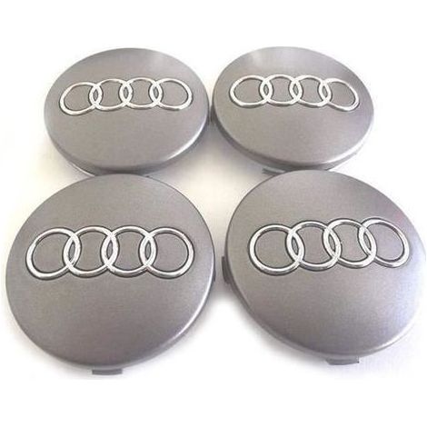 4 PCS Cache Moyeu Pour Roue Audi Cache-enjoliveurs Ø Diamètre 60mm