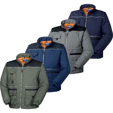Chaqueta de trabajo Rossini Ronny con mangas desmontables - XL - Blu