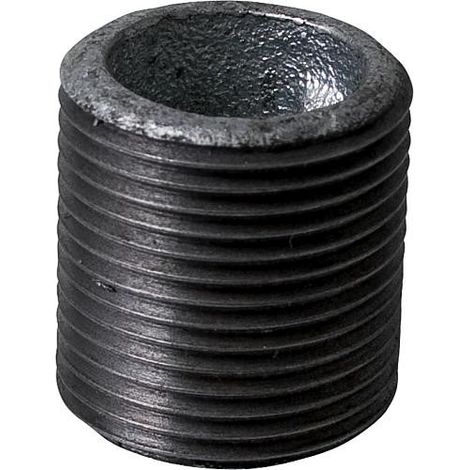 Raccord en fonte malleable galva Nr.531 Nipple simple diam. 1/2" (1/3)