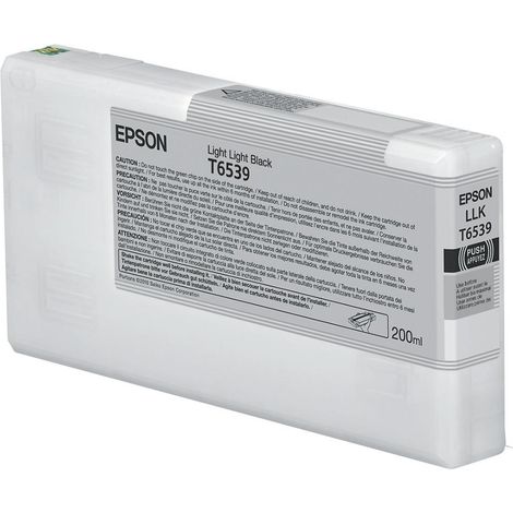Epson T6539 Light Light Black Ink Cartridge (200ml) cartuccia d'inchiostro 1 pz Originale Nero light light