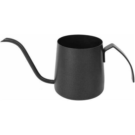 royaluxe - Cafetière en acier inoxydable (noir mat, 250 ml) (1/3)