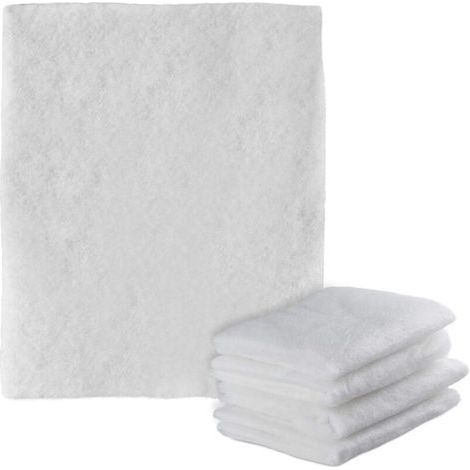 Dunstabzugshaubenfilter, 12er-Set, zuschneidbar, fusselfrei, fettbeständig, 43 x 45 cm, weiß (1/5)
