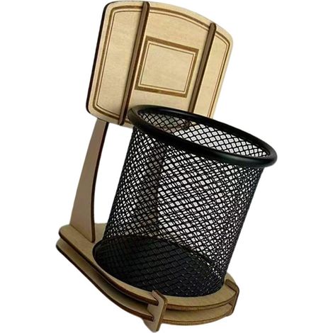 palette unique en bois et fer sur le thème du basketball (1/5)