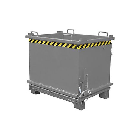 Contenedor con trampilla SB  capacidad 1,5 m³  carga máx 2000