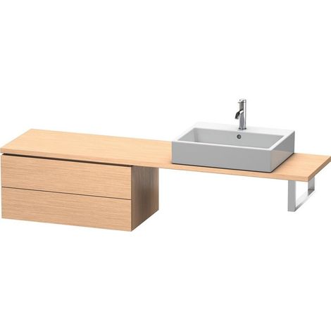L-CUBE consolle bassa 820x477x400mm rovere spazzolato