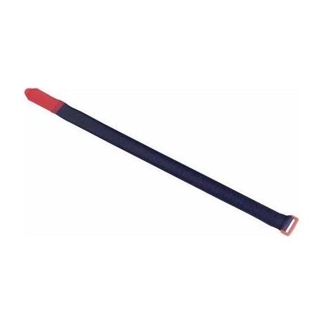 FASTECH® F101-25-480-5 Nastro a strappo con fibbia Lato morbido e lato rigido (L x L) 480 mm x 25 mm Nero, Rosso 5 pz. (1/5)