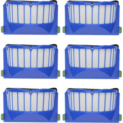 Paquete De 6 Filtros Compatibles Con Roomba Serie 600 - Repuestos Para 694, 692, 650, 660 Y 651 - Repuestos Para Irobot Roomba (1/5)
