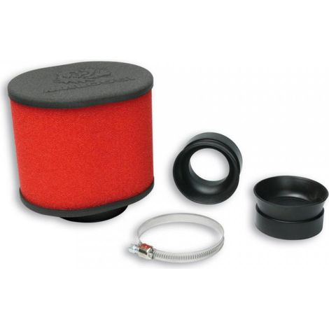 Filtre à air Malossi Red Filter E15 D 42mm 50mm 60mm pour scooter (1/2)