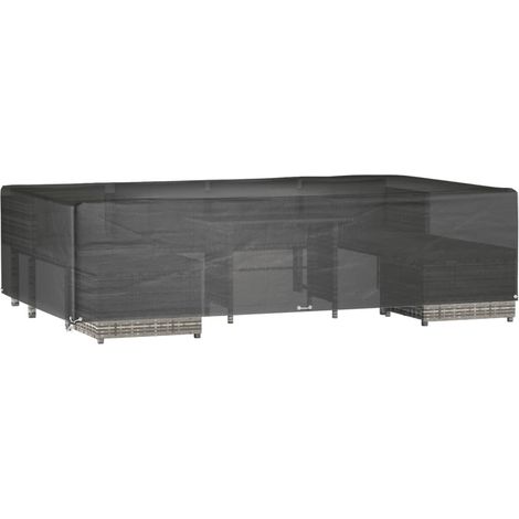 Maison Exclusive - Copertura Mobili Giardino 12 Occhielli 315x180x75 Rettangolare (1/5)