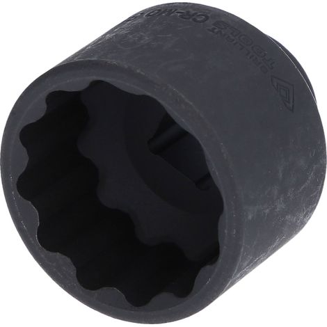 BRILLIANT TOOLS 1/2" Llave de impacto dodecagonal 36 mm corta - BT022683 (1/4)