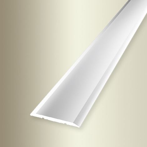 PROVISTON Übergangsprofil Breite: 25 mm Höhe: 0 - 99 mm Länge: 1000 mm Aluminium Poliert Glatt Selbstklebend (1/5)