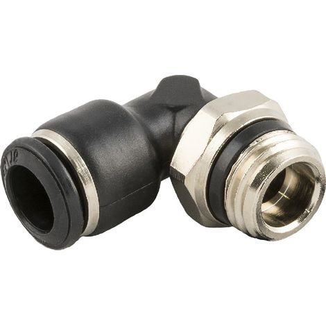 Raccord instantané RS PRO vers Enfichable, 12 mm R 1/4 Mâle ( Prix pour Paquet de 10 ) (1/2)