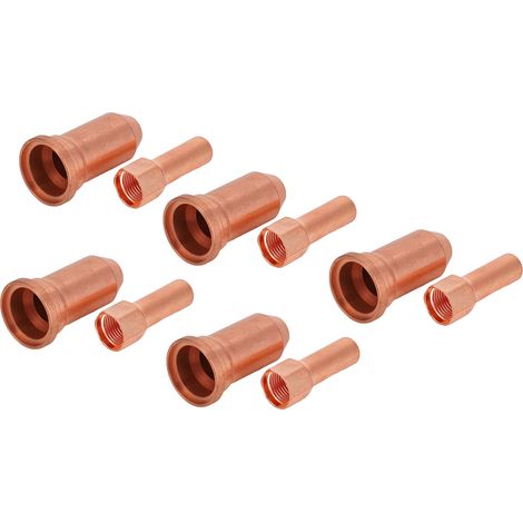 10 Pièces Électrodes et Buses Plasma 1.5mm pour Torche de Coupage PT100 - Consommables de Coupeur Plasma (1/5)