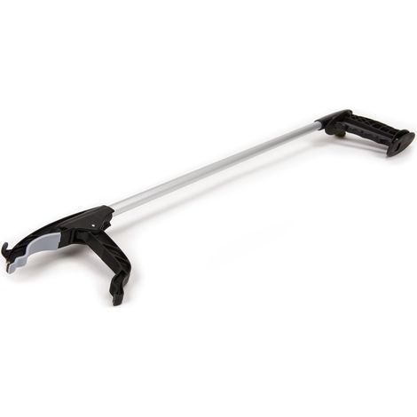 UNGER Allzweckgreifer Länge von 80cm mit Greifknopf schwarz 960490