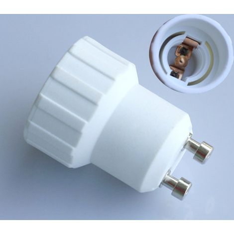 4 x Adaptateur Lumière Socket Adaptateur GU10 à E14 Adaptateur Socket Ampoules Lampe Socket