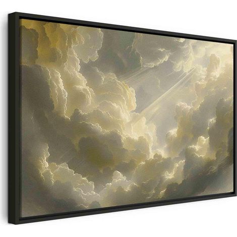 Dekorative Leinwand artgeist schwarzer Holzrahmen 120x80 cm